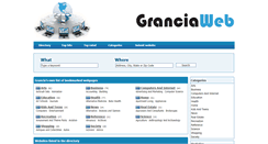 Desktop Screenshot of granciaweb.com